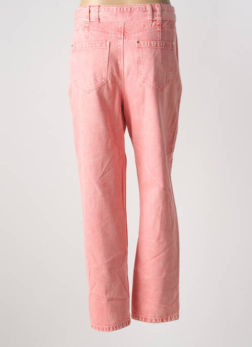 Blugi cu croială dreaptă portocaliu MORGAN femeie