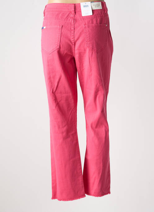 Blugi cu croială dreaptă elasticitate mărime normală roz C'EST BEAU LA VIE femme