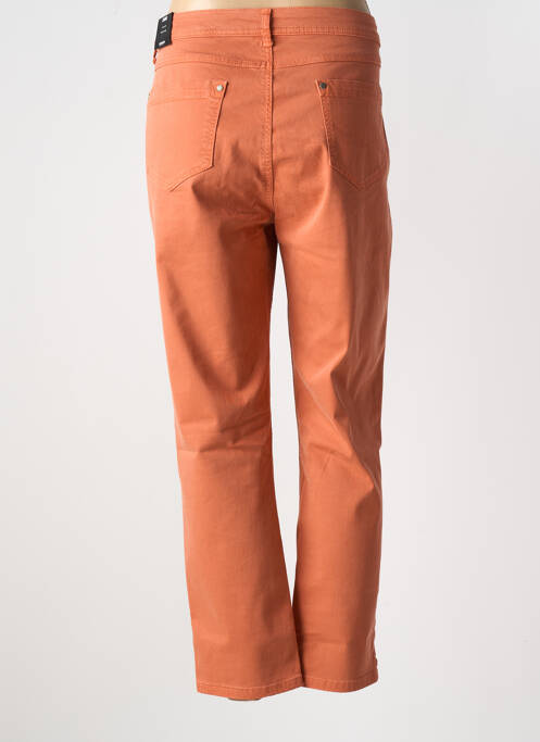Blugi cu croială dreaptă portocaliu JENSEN femeie