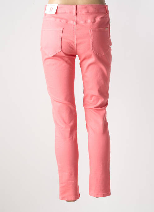 Blugi cu croială slim roz MORGAN femeie