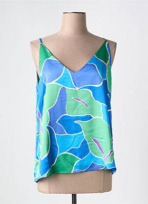 Top albastru UNIKA femeie