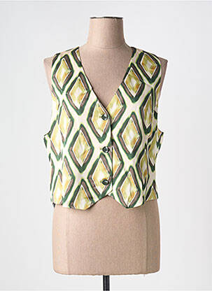 Vestă fără mâneci verde SURKANA femeie