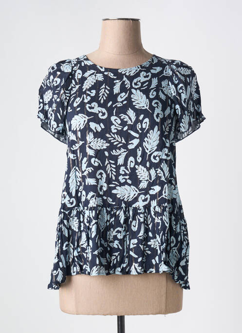 Top albastru ÉTYMOLOGIE femeie