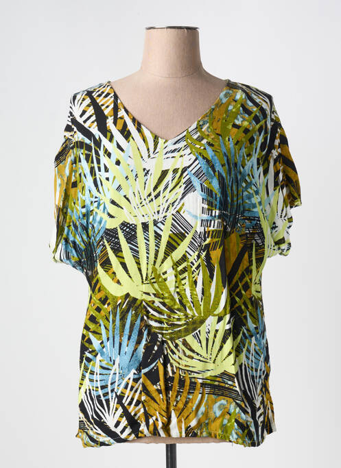 Tricou verde CISO femeie