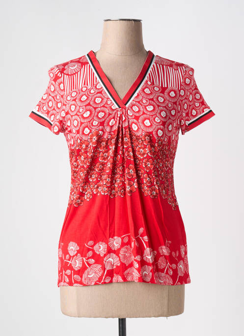 Tricou roșu FELINO femeie