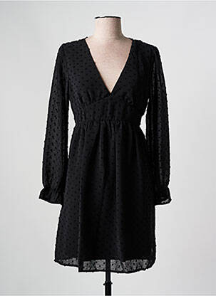Rochie scurtă mâneci lungi mâneci lungi negru BY ONE femeie