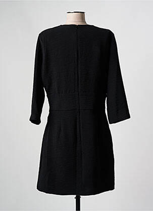 Rochie scurtă mâneci 3/4 mâneci 3/4 negru MORGAN femeie