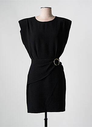 Rochie scurtă fără mâneci fără mâneci negru MORGAN femeie