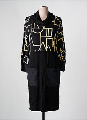 Rochie midi negru DOLCEZZA femeie