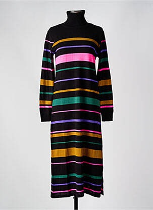 Rochie pulover negru LOLA ESPELETA femeie