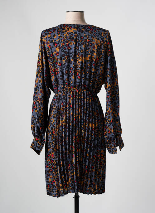 Rochie midi gri LOLA ESPELETA femeie