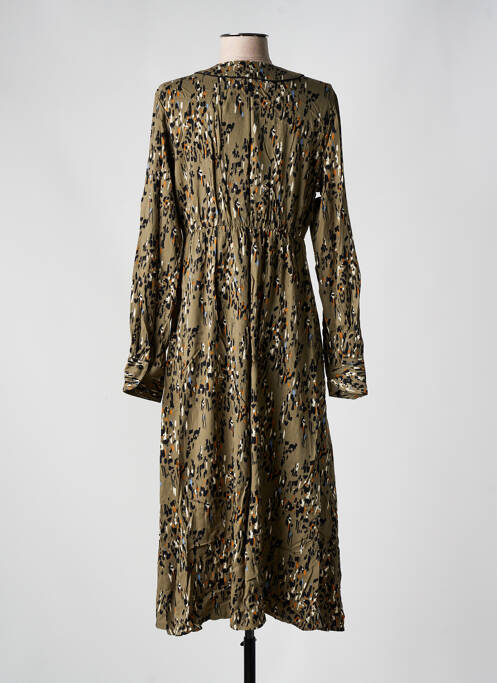 Rochie midi verde LOLA ESPELETA femeie