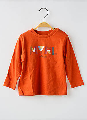 Tricou mâneci lungi mâneci lungi portocalie MAYORAL băiat