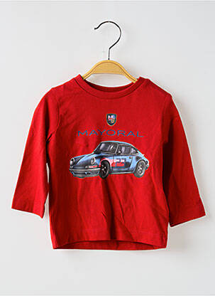 Tricou roșu MAYORAL băiat
