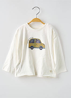 Tricou alb MAYORAL băiat