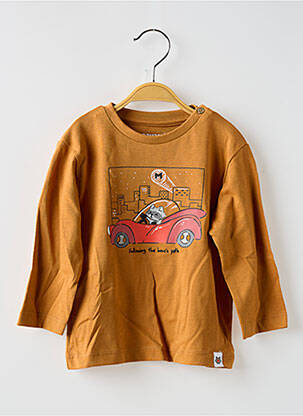 Tricou mâneci lungi mâneci lungi maro MAYORAL băiat