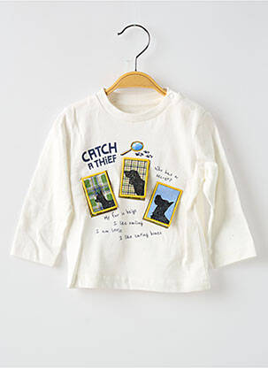 Tricou mâneci lungi mâneci lungi alb MAYORAL băiat