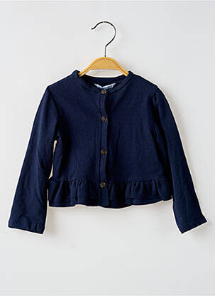 Vestă cu mâneci lungi albastru MAYORAL fată