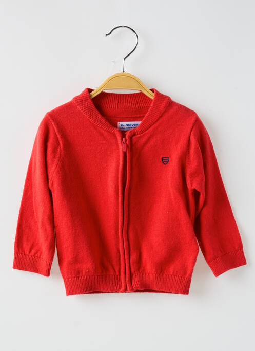 Vestă cu mâneci lungi roșu MAYORAL băiat