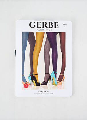 Colanți elasticitate verde GERBE femeie