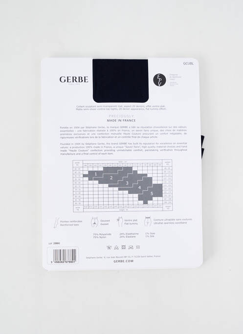 Colanți albastru GERBE femeie