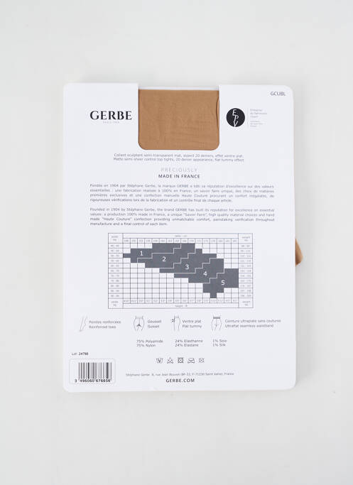 Colanți piele GERBE femeie