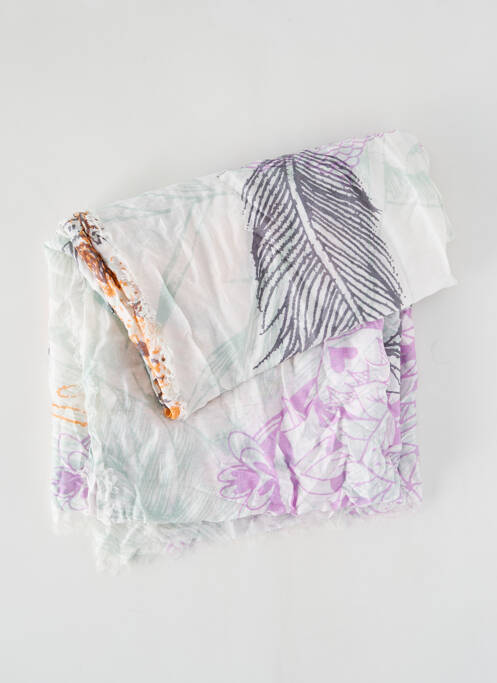 Eșarfă alb BARTS femeie