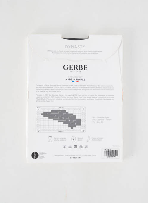 Colanți negru GERBE femeie