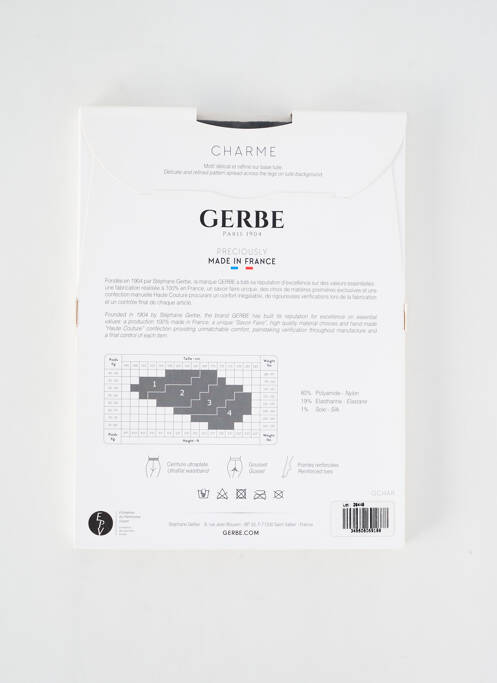 Colanți negru GERBE femeie