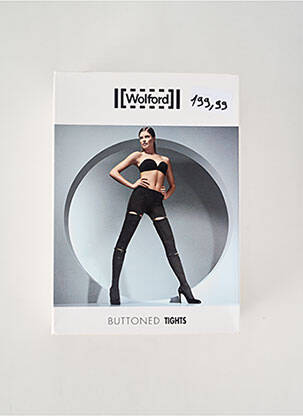 Colanți elasticitate negru WOLFORD femeie