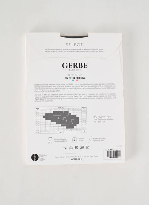 Colanți negru GERBE femeie