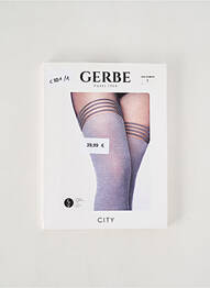 Colanți elasticitate gri GERBE femeie