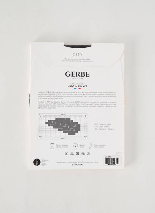 Colanți negru GERBE femeie