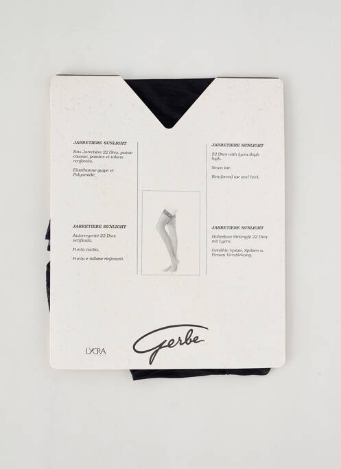 Colanți albastru GERBE femeie