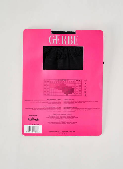 Colanți negru GERBE femeie