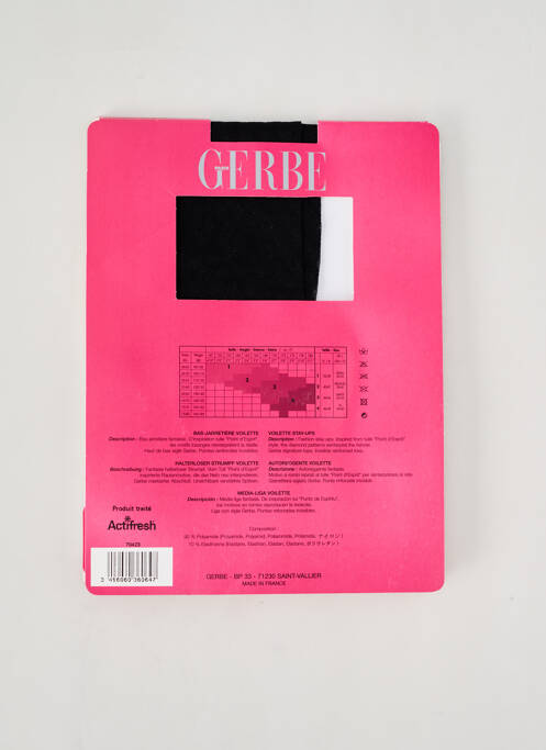 Colanți negru GERBE femeie