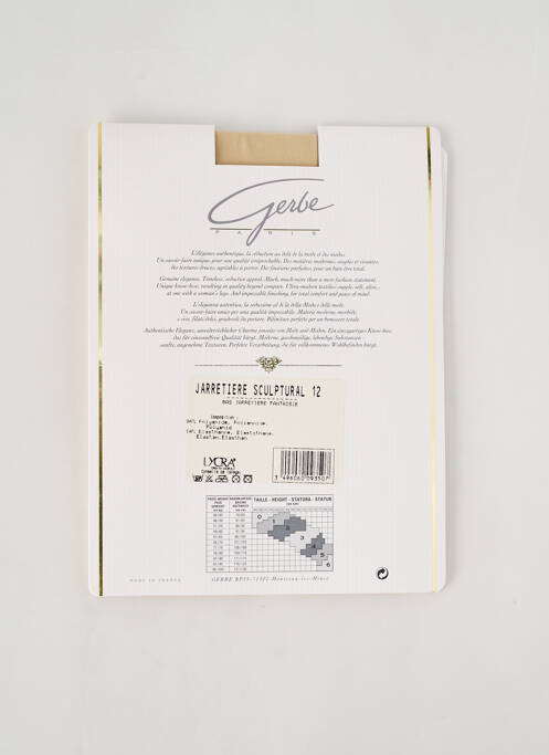 Colanți piele GERBE femeie