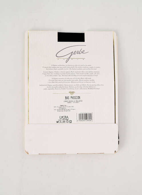 Colanți negru GERBE femeie