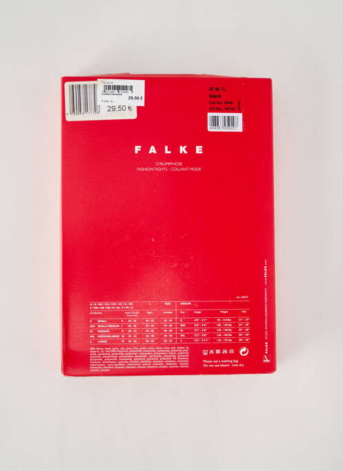 Colanți negru FALKE femeie