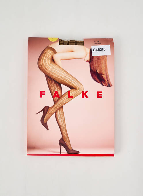 Colanți imprimeu fantezie verde FALKE femme