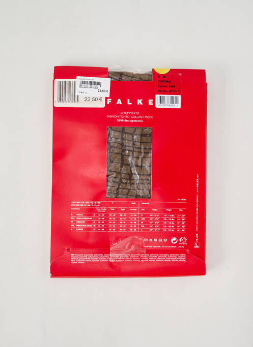 Colanți imprimeu fantezie verde FALKE femme