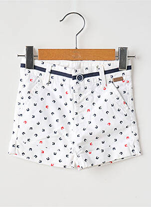 Șort alb BOBOLI băiat