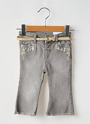 Blugi cu croială evazată gri MAYORAL fată