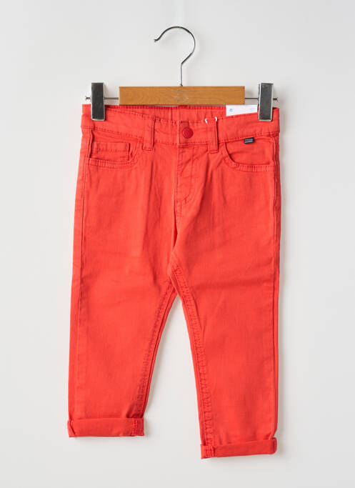 Pantalon slim portocaliu MAYORAL băiat