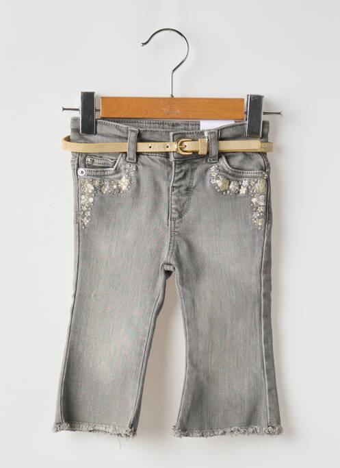 Blugi cu croială evazată gri MAYORAL fată