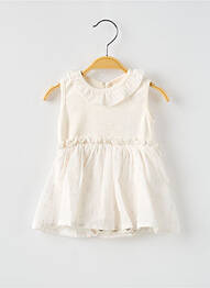 Rochie scurtă fără mâneci fără mâneci bej BUHO fille