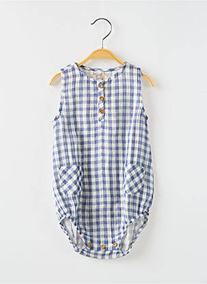 Salopetă pentru bebeluși albastru BUHO băiat