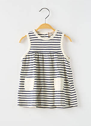 Rochie midi fără mâneci fără mâneci bej BUHO fată