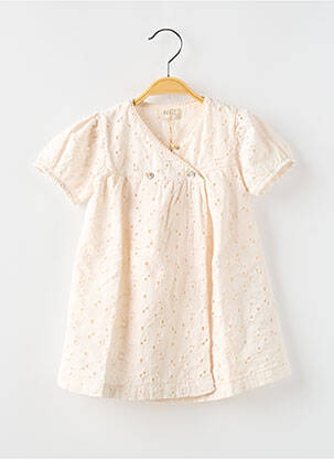 Rochie midi bej BUHO fată