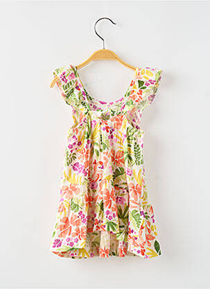 Rochie midi mâneci scurte mâneci scurte verde MAYORAL fată